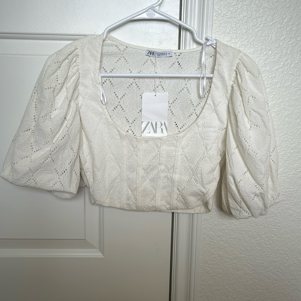NWT Zara Crop Top